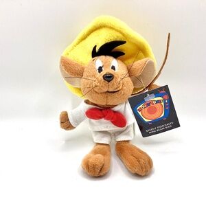 Vintage 1999 Warner Bros. Speedy Gonzales Mini Bean Bag. New